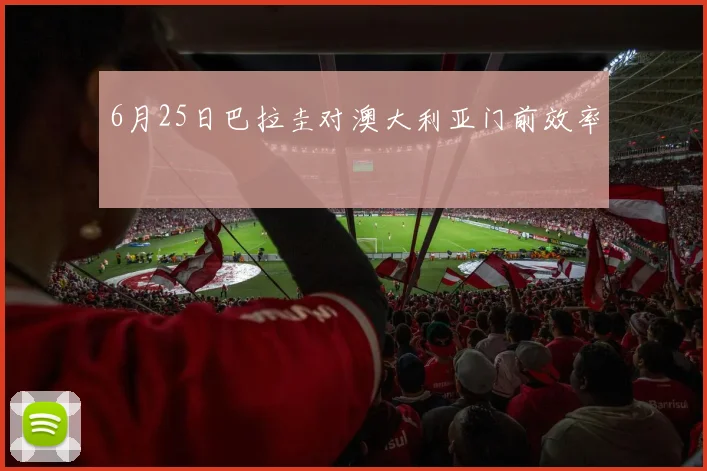 6月25日巴拉圭对澳大利亚门前效率